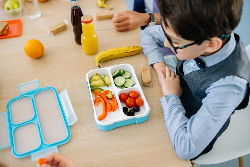 penerapan kebersihan alat makan siswa
