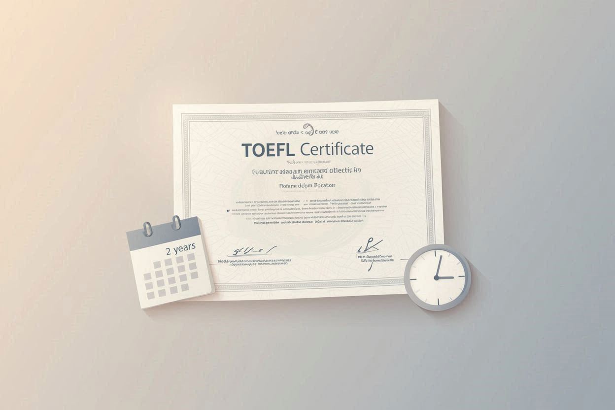 berapa lama masa berlaku sertifikat TOEFL